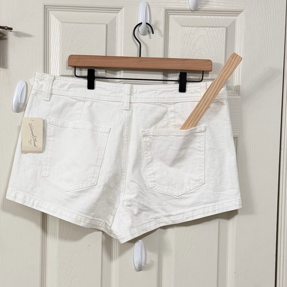 Universal Thread Women's High-Rise Sailor Denim Shorts Quiet Luxury Beach Shorts - Picture 11 of 15